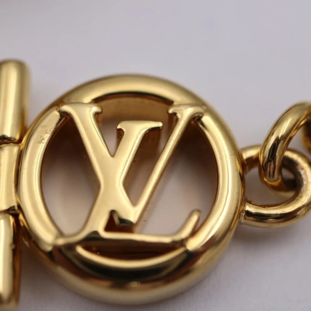 LOUIS VUITTON Brown Monogram Charm Bracelet - Picture 7 of 10